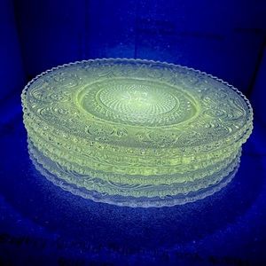 Uranium Glass Plates